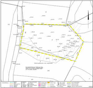 Schnitt-des-Grundstücks